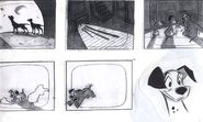 Storyboards for "Home is Where the Bark Is"