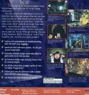 Back cover for Escape From DeVil Manor