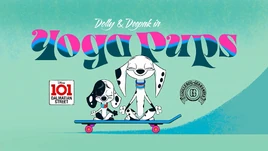 Yoga Pups Title Card