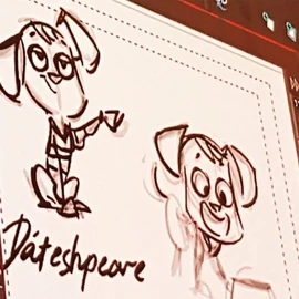 Sketches for "Dáteshpeare