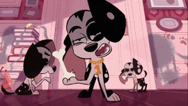 The trio as ' flunkies in "