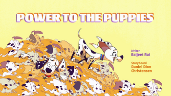 Power to the puppies