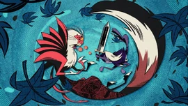 Lord Furball and  engaged in combat.