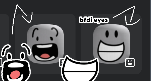 Teethy Grin Face - Roblox