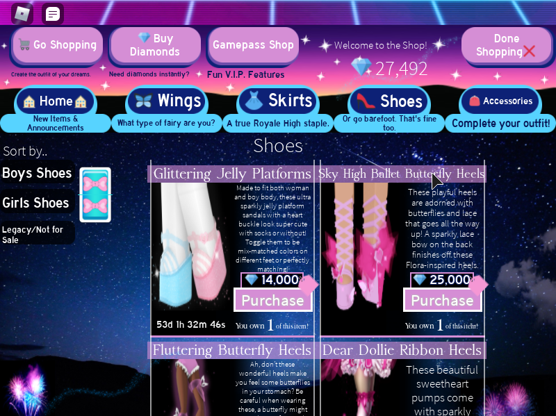 Jelly Shoes R Out Guys Fandom - roblox royale high jelly shoes