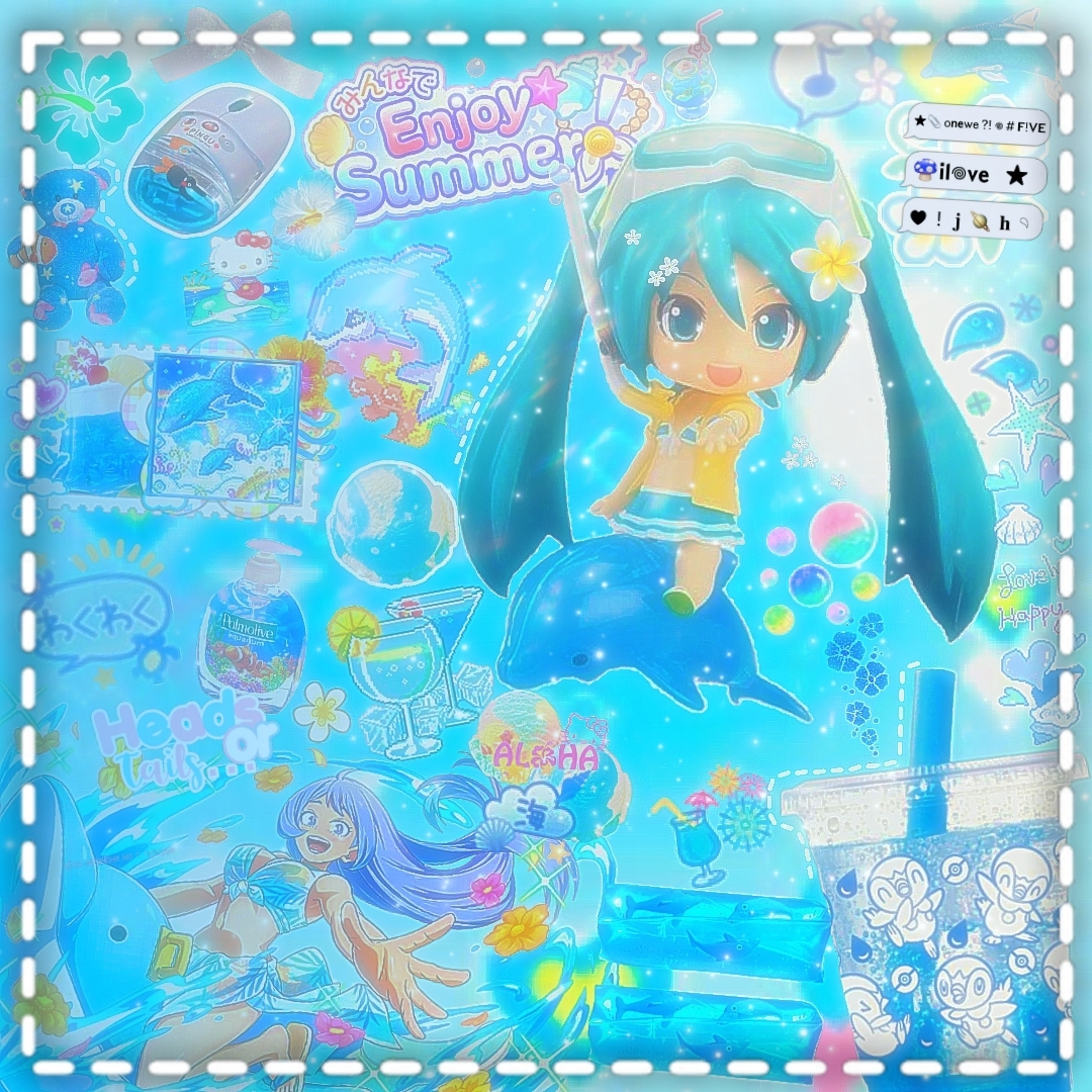 Blue tropicalcore edit fandom