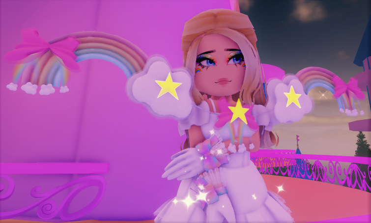 Moonlight square cafe photoshoot (also posted to royale high wiki) :  r/RoyaleHigh_Roblox