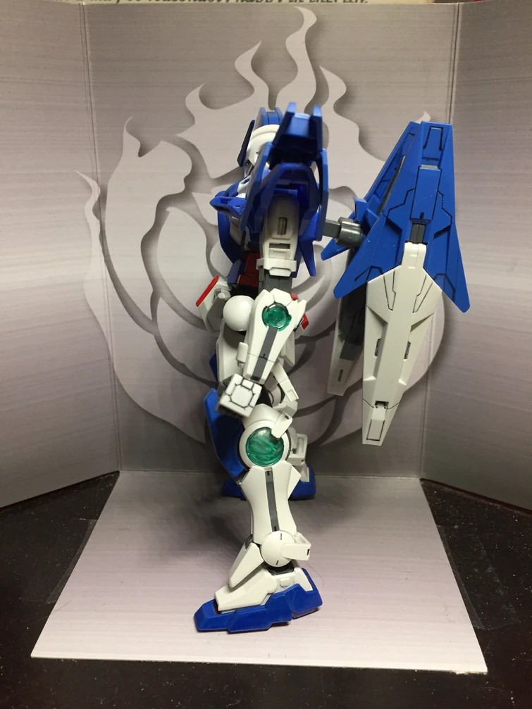 New kitbash! Exia Full Throttle! Exia repair 3 and 00 diver ace weapon ...