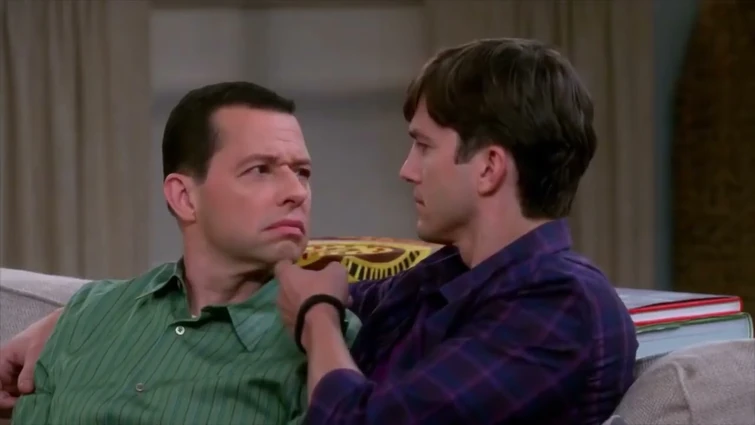 Two and a half men -Alan and Walden Story