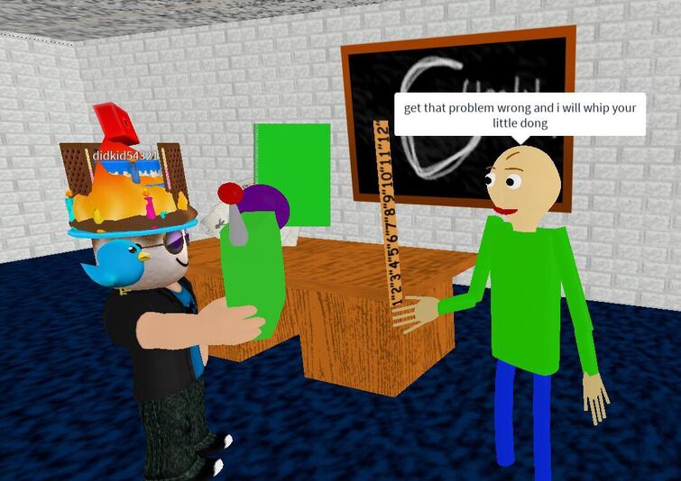 some cursed roblox baldi images | Fandom
