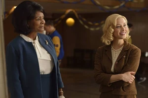 Miss Mimi introduces Jake to the new school librarian - Sadie Dunhill.