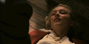 In the fight to save the president, Oswald mortally wounds Sadie.