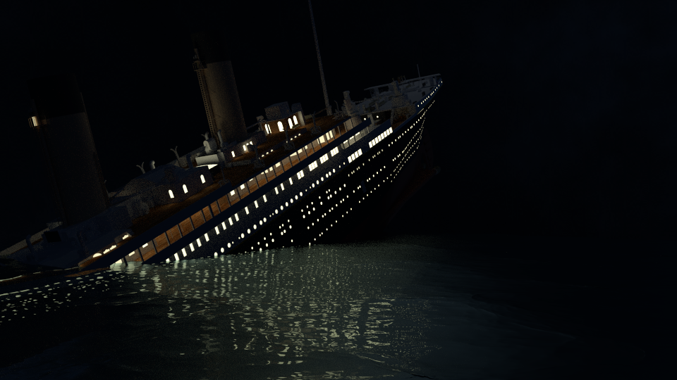 Титаник тонущий корабль тонет. Крушение Титаника разлом. Титаник тонет разлом.