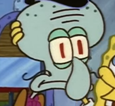 Squidward With A Mustache | Fandom