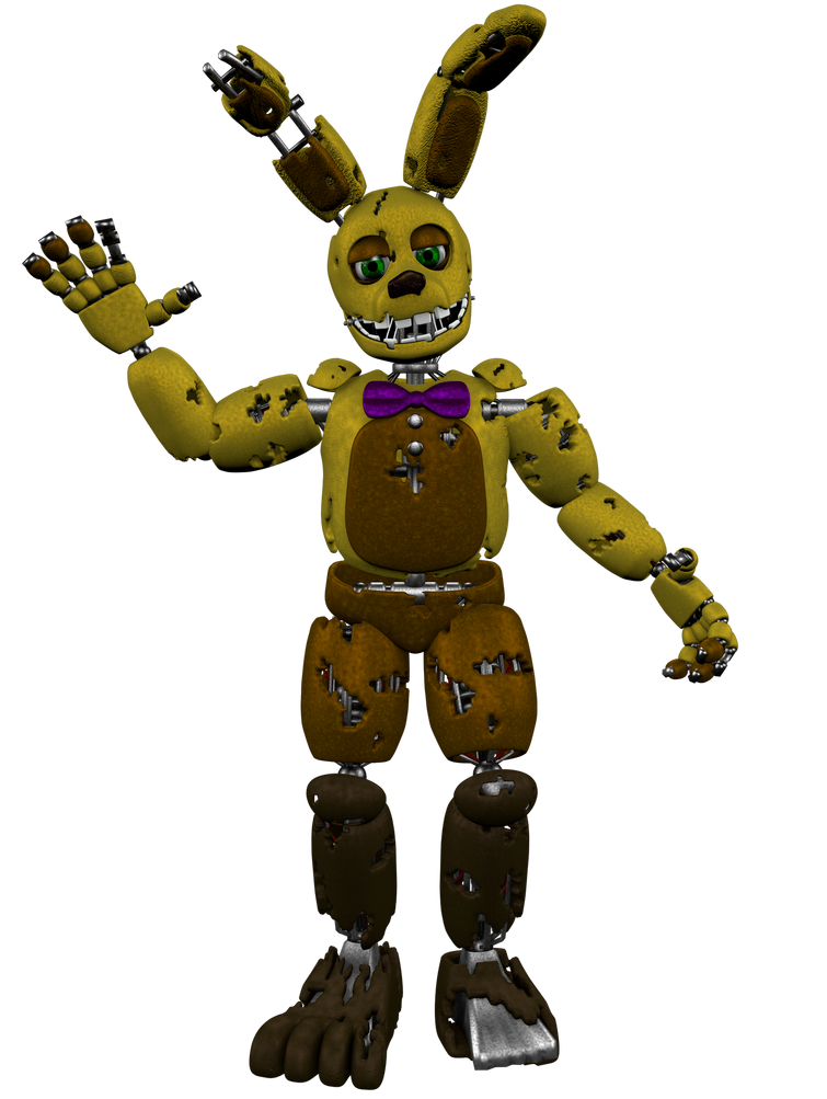 Fredbear and Spring Bonnie Five Nights at Freddy's 