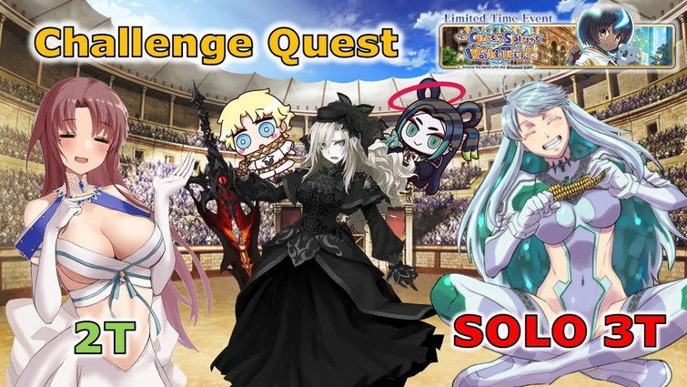 FGO NA - The Great Spirit's World Tour CQ: Traveller of the World Tour (Bazett 2T & Kuku SOLO 3T)