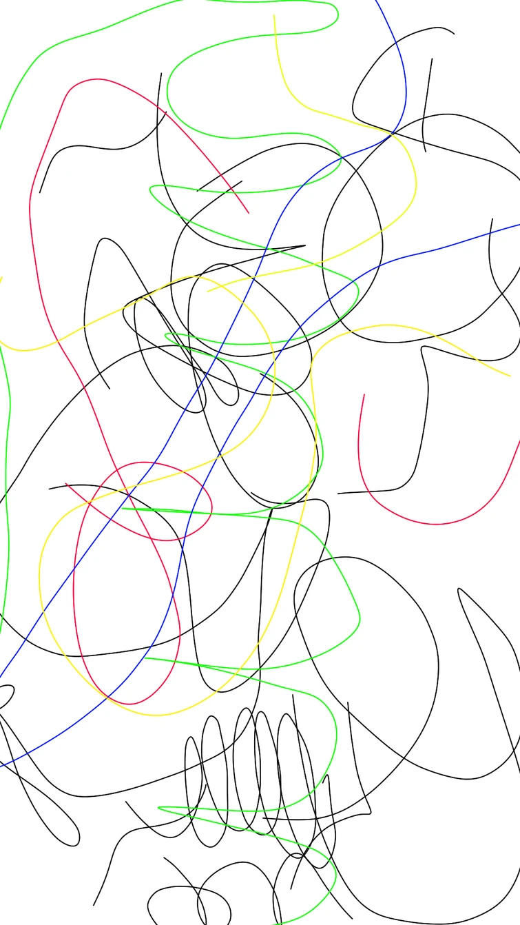 Make art out of a scribble challenge Fandom