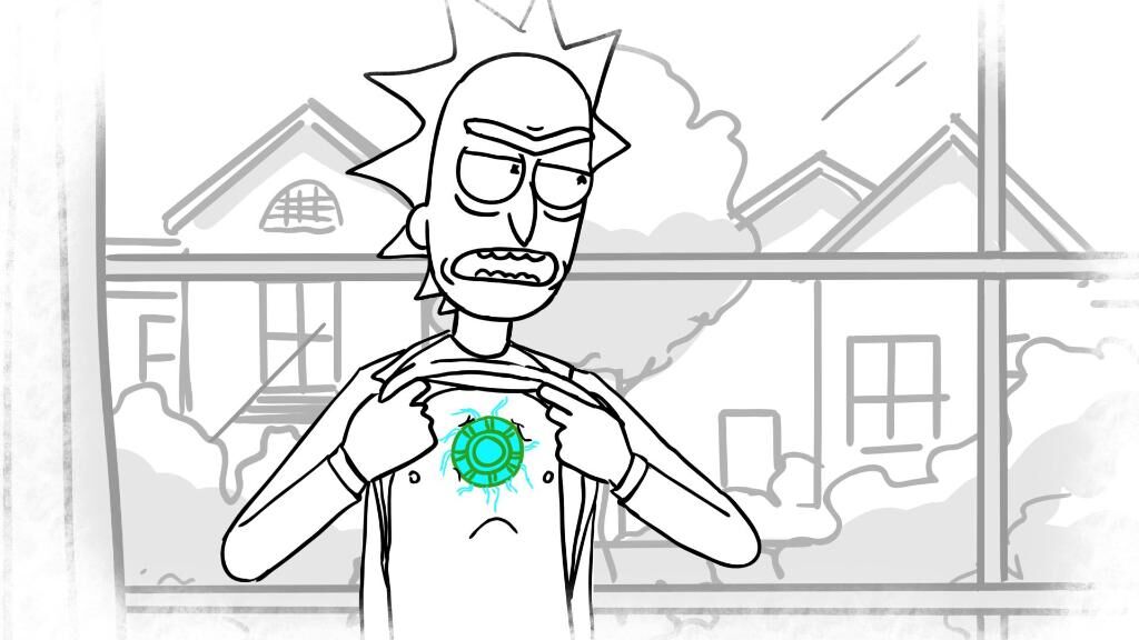 Rickandmorty v2. Rick and Morty House.