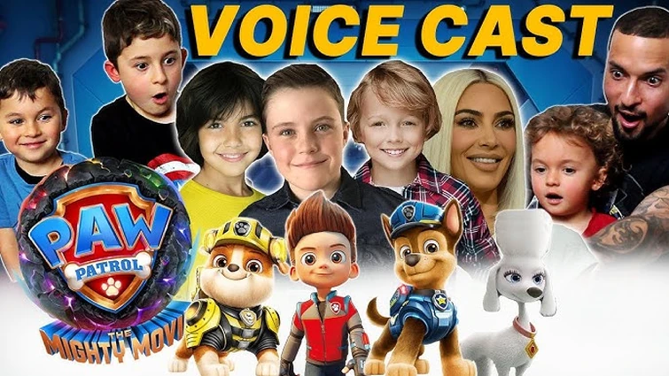 PAW Patrol: The Mighty Movie VOICE CAST + CHARACTERS | The 