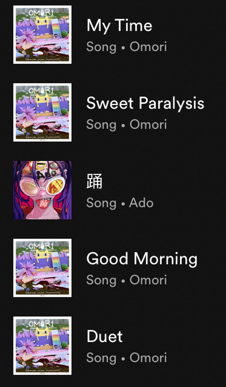 Omori  Spotify