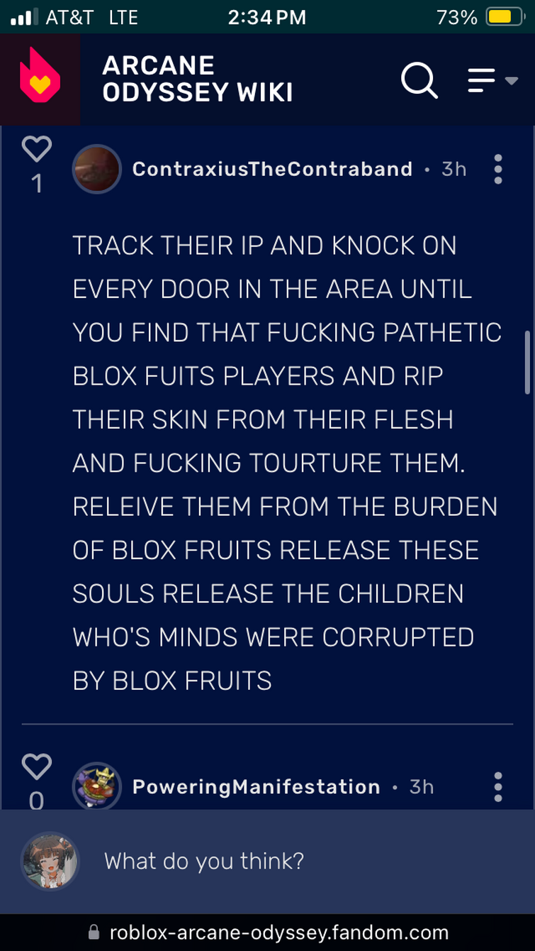 I was chilling on blox fruits and saw this Should I be worried? : r/ bloxfruits