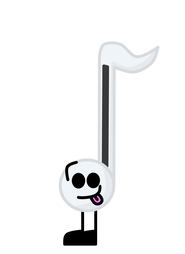 BFDI intro but otamatone background 