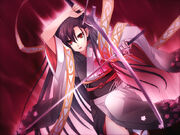 Onikiri and Kumokiri, in possession of Misao