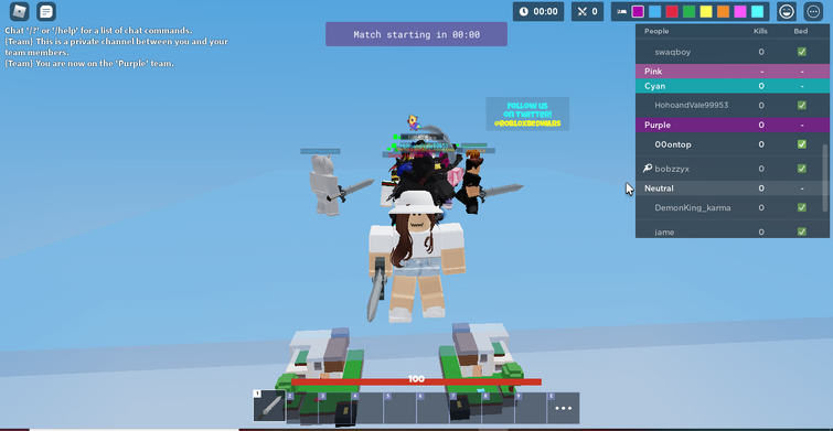 All Roblox Bedwars Commands Complete List