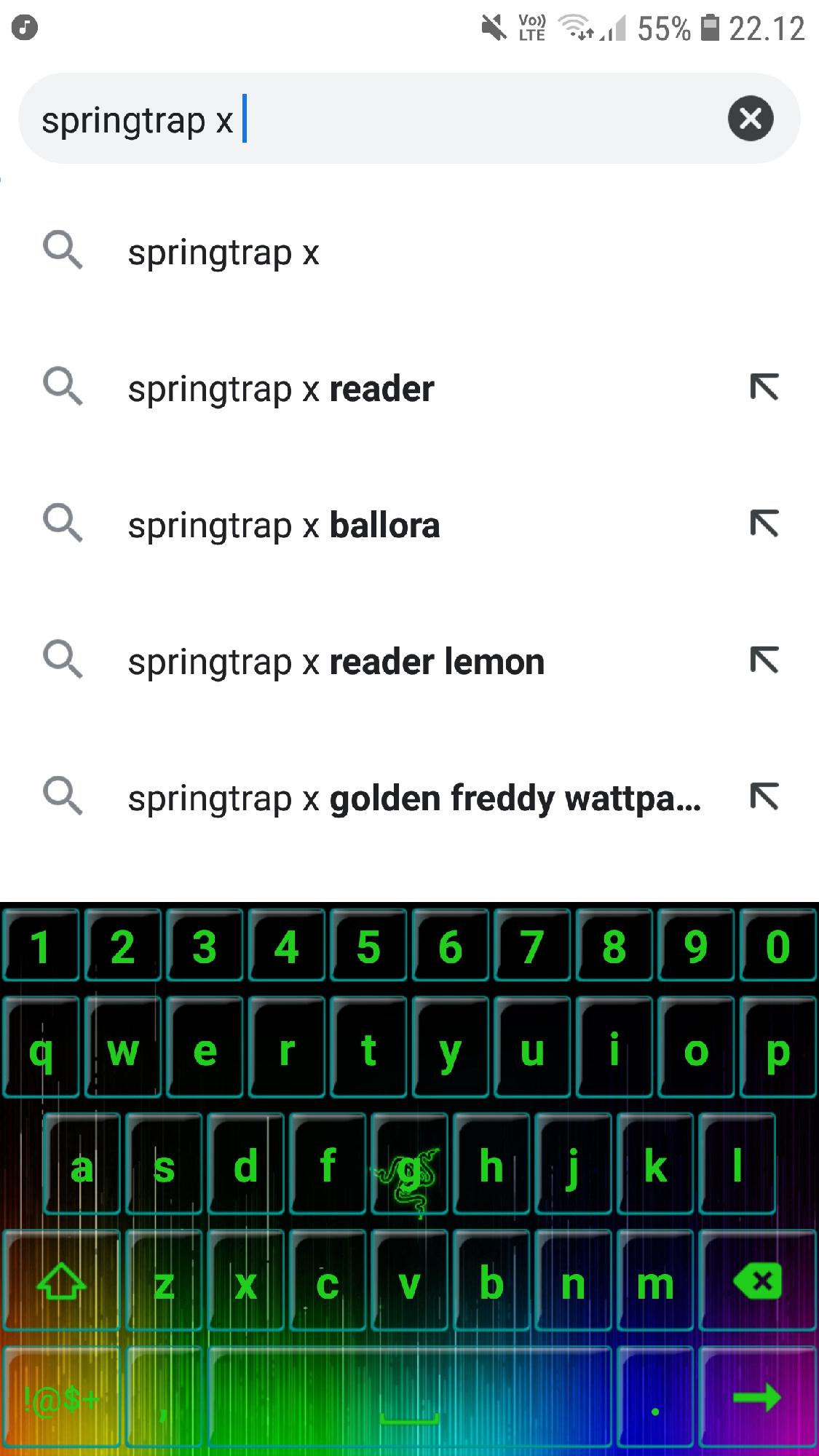 Golden Freddy X Reader Lemon