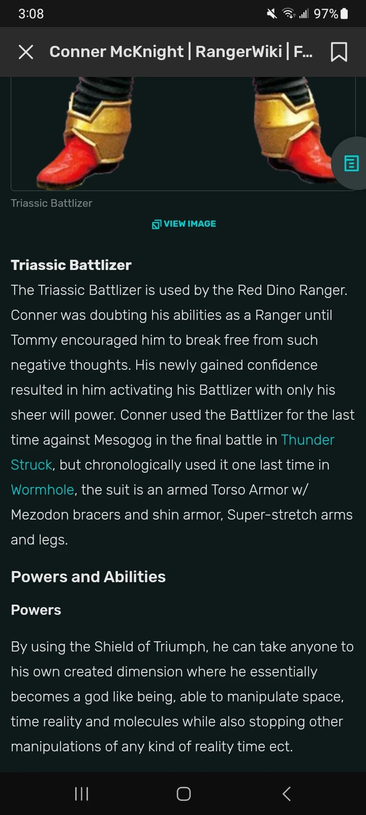 is triassic ranger is a? | Fandom