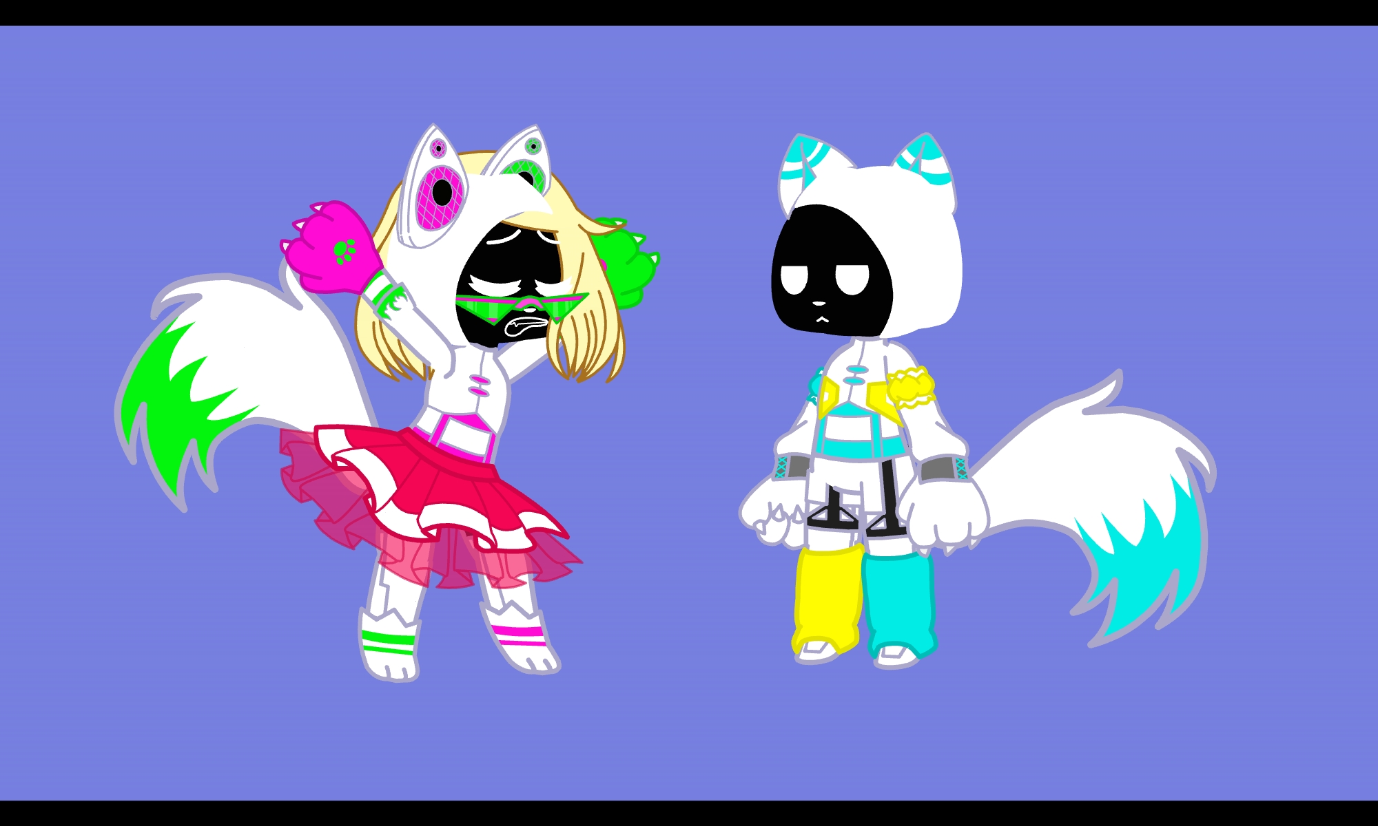 These protogen things are still a W.I.P but I wanna post something so ...