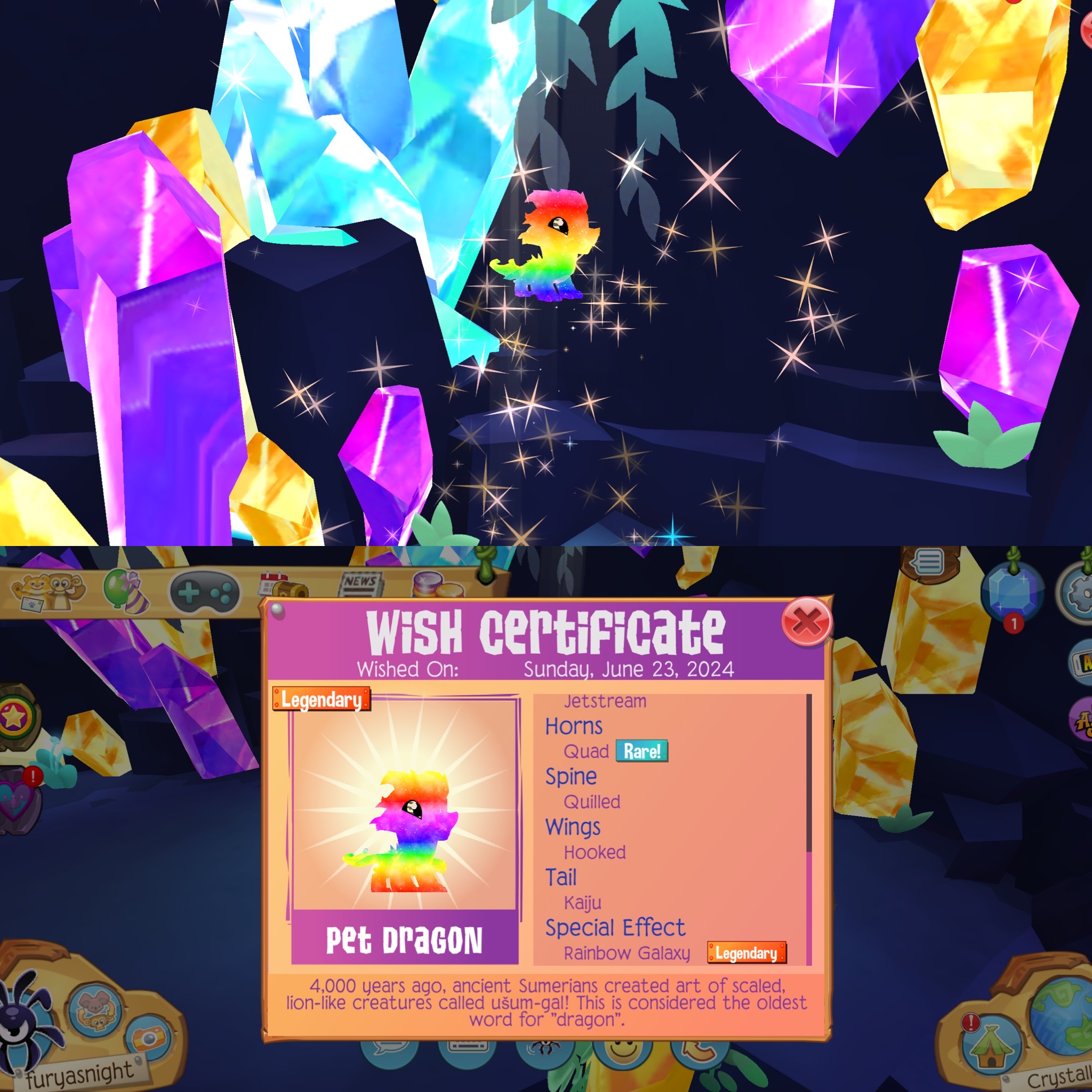 Crystal Pegasus Ajpw - xxzq0i2