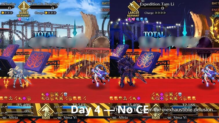 [FGO NA] Can I Win the FGO Damage Contest? (Day 4 — No CE)