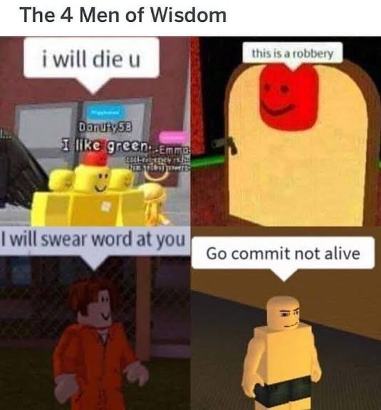 gocommitdie roblox meme Memes & GIFs - Imgflip