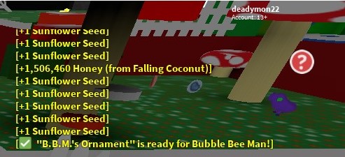 How To Get Sunflower Seeds In Bee Swarm Simulator Sunflower - update gifted festive bee bee bear presents roblox bee swarm