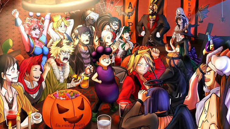My hero academia halloween episode full sale