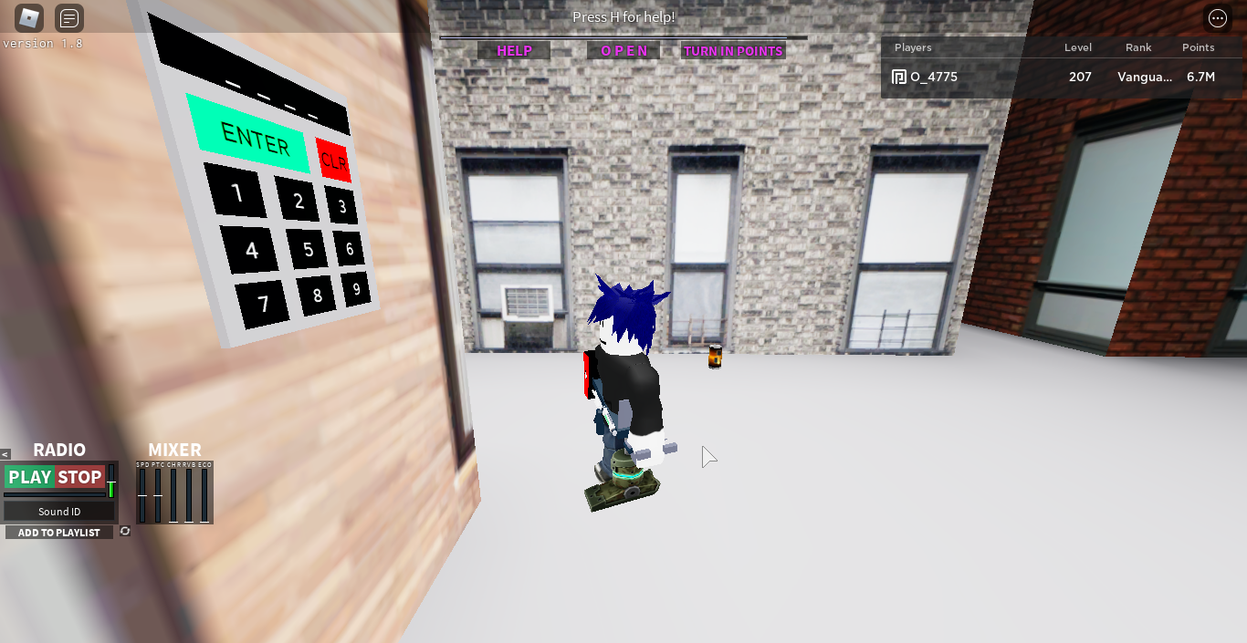 Roblox Parkour: All Permission That LV.2 Mod Has. 