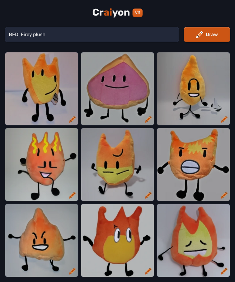 Bootleg bfdi characters