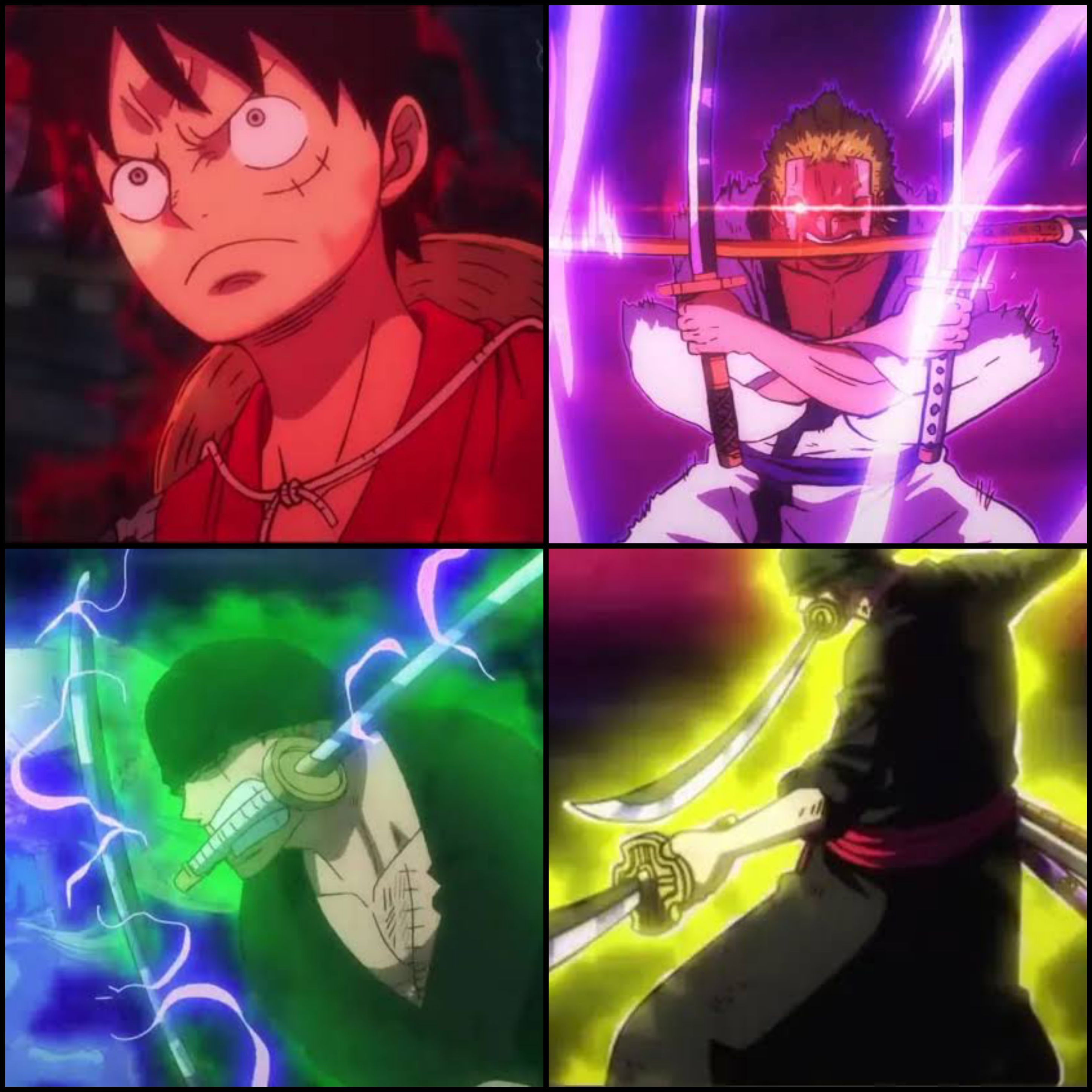 Criticism of Toei Animation and its exacerbated desire to change the colors  of auras in One Piece!!