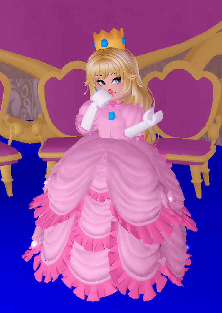 Royale High - Outfit Idea 2 (Princess Peach) by MlpBaseMakers2017