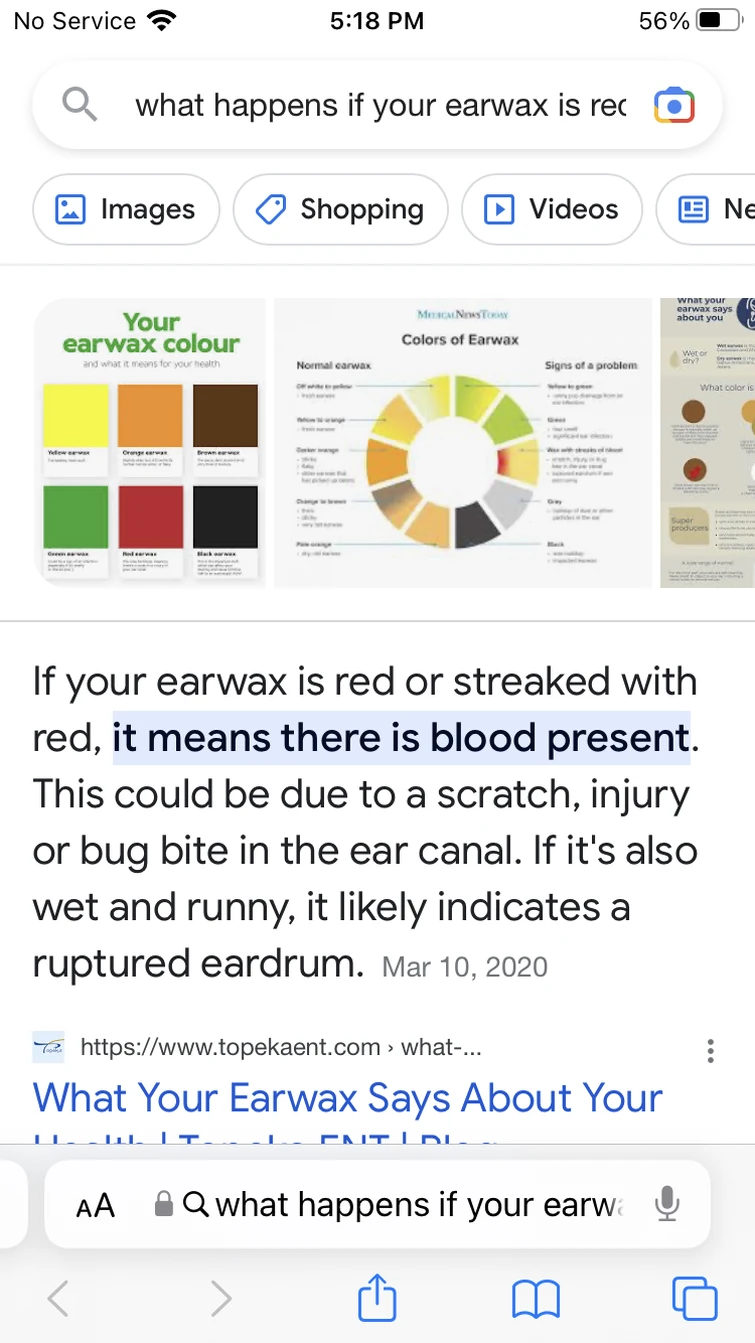 WHY IS MY EARWAX RED Fandom