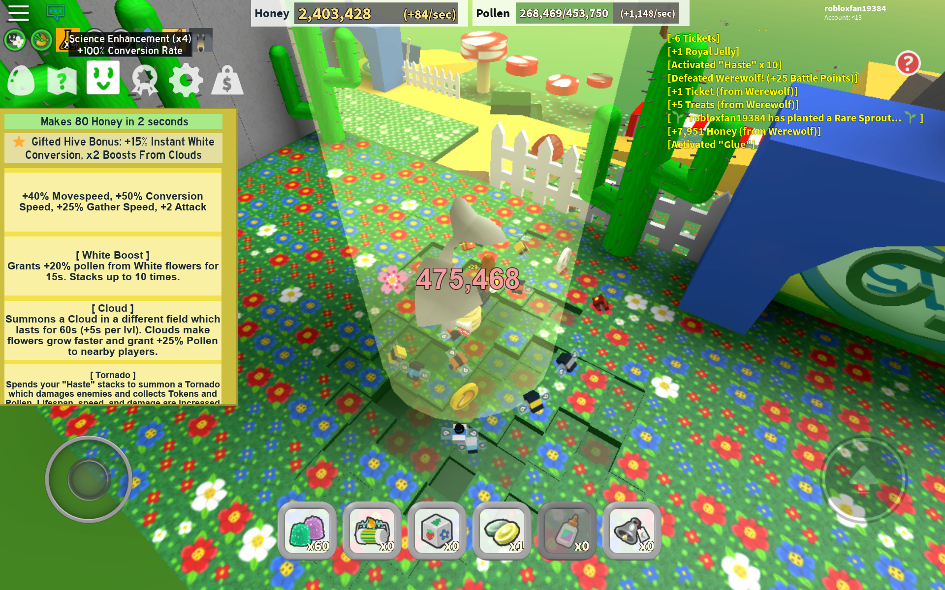 Roblox Bee Swarm Simulator Glue