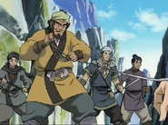 Goson capturing Taiki.