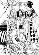 Sea of the Wind novel image.png (136 KB) Youka, Taiki, and Sanshi in the novel.