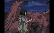 Young Kouya and his demon