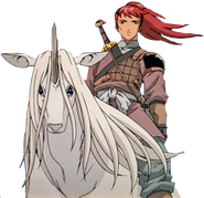 Queen of Kei riding her Kirin