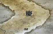 Map of Kei in anime.