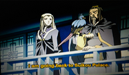 King Kou and Kourin talking.