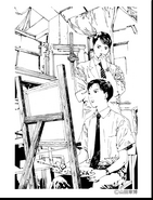 Hirose and Kaname Takasato in The Demonic Child