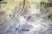 Map of Goryou Kou
